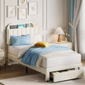 Twin Size Bed Frames with Storage Headboard,Twin Bed Frames with Storage drawer