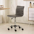 Fremo Chromel Adjustable Air Lift Office Chair in Grey