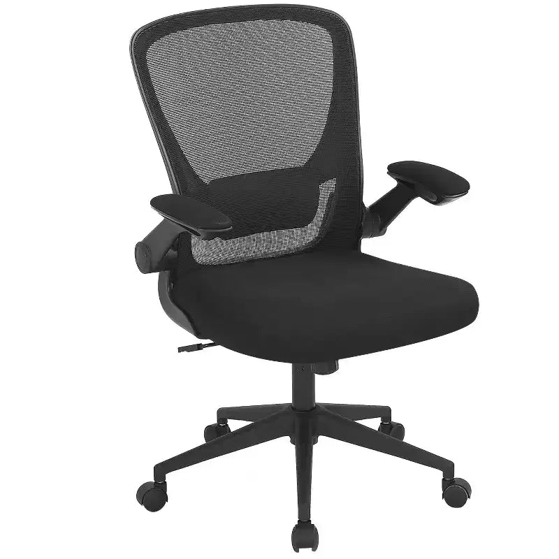 FDW Office Chair Home Chair Desk Computer Chair with Adjustable Lumbar Support Swivel Base &amp; Armrests for Maximum Comfort and Productivity