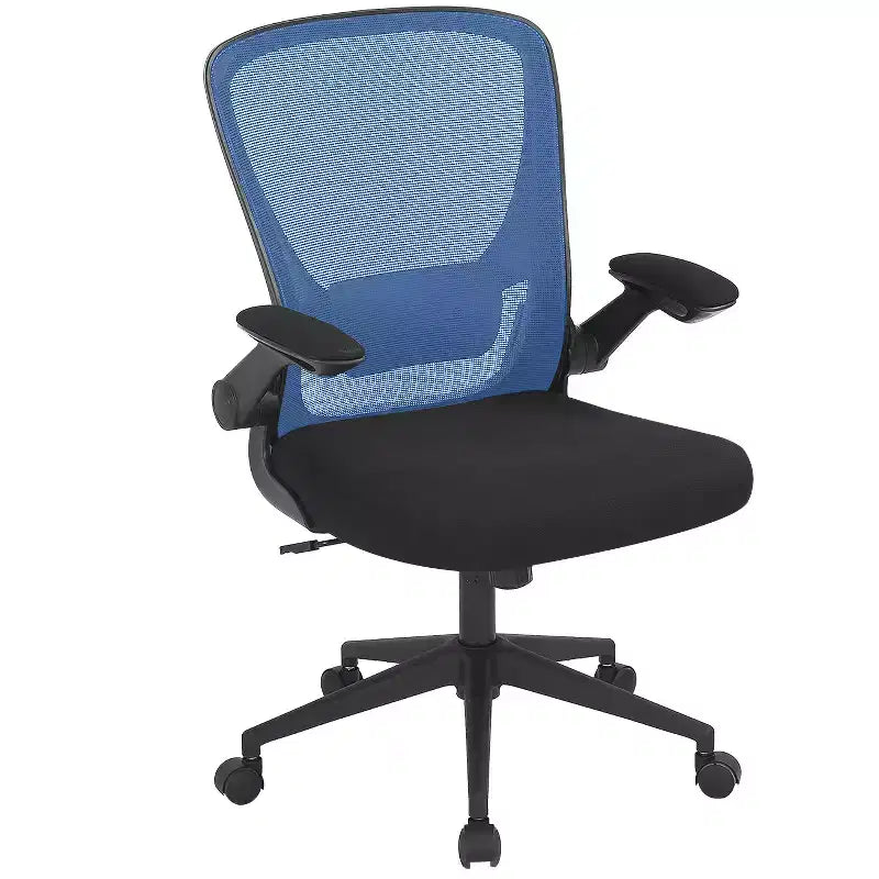 Chaise de bureau Chaise de maison Chaise d'ordinateur de bureau avec support lombaire réglable, base pivotante et accoudoirs pour un confort et une productivité maximum