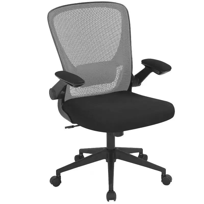 Chaise de bureau Chaise de maison Chaise d'ordinateur de bureau avec support lombaire réglable, base pivotante et accoudoirs pour un confort et une productivité maximum