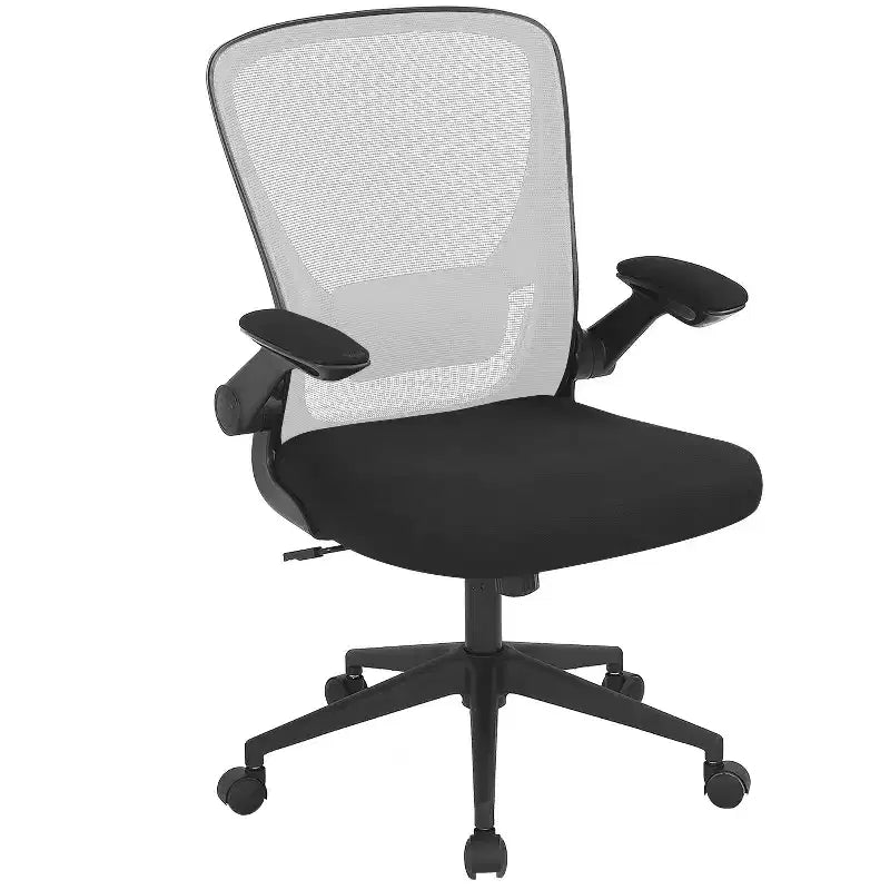 Chaise de bureau Chaise de maison Chaise d'ordinateur de bureau avec support lombaire réglable, base pivotante et accoudoirs pour un confort et une productivité maximum