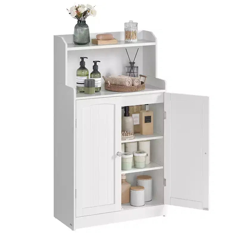 VASAGLE Bathroom Storage Cabinet, Bathroom Floor Cabinet with 2 Doors, 2 Adjustable Shelves, 11.8 x 23.6 x 39.4 Inches, Freestanding