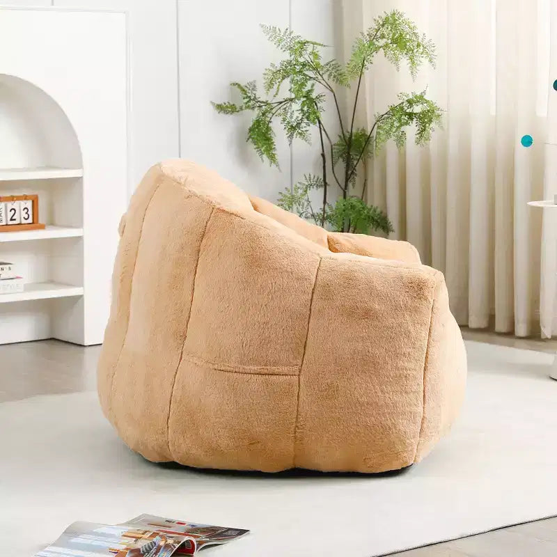 Pouf poire, Canapé pouf avec accoudoirs