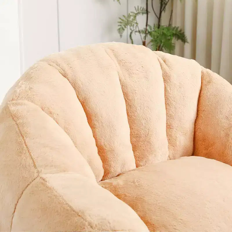 Pouf poire, Canapé pouf avec accoudoirs