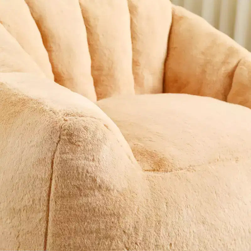 Pouf poire, Canapé pouf avec accoudoirs