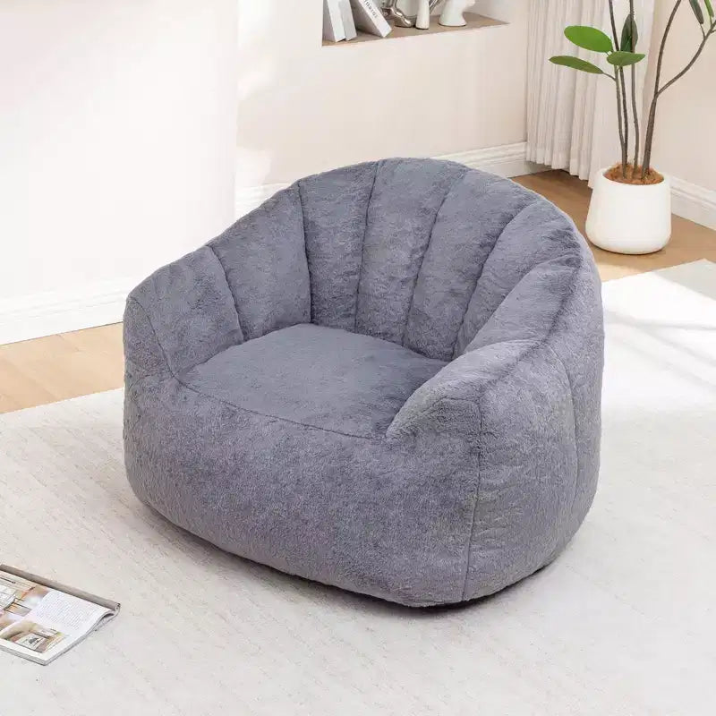 Pouf poire, Canapé pouf avec accoudoirs