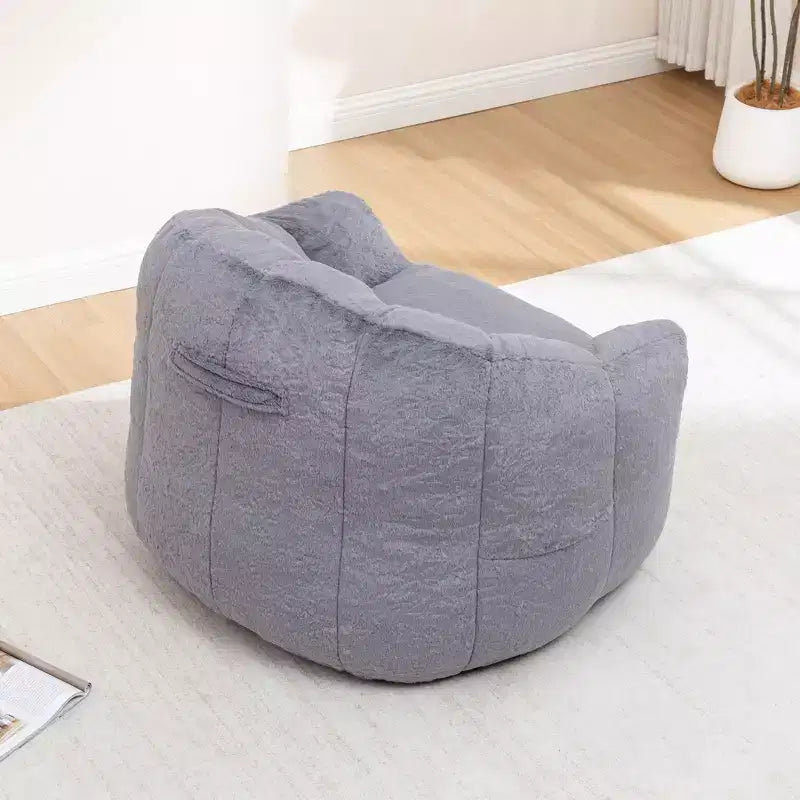 Pouf poire, Canapé pouf avec accoudoirs