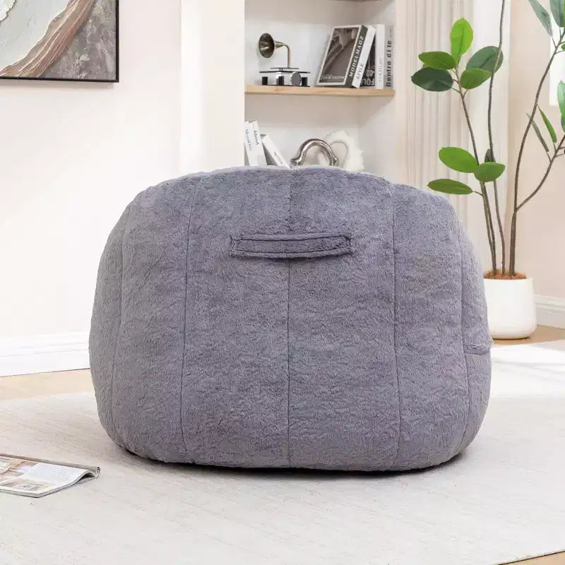 Pouf poire, Canapé pouf avec accoudoirs