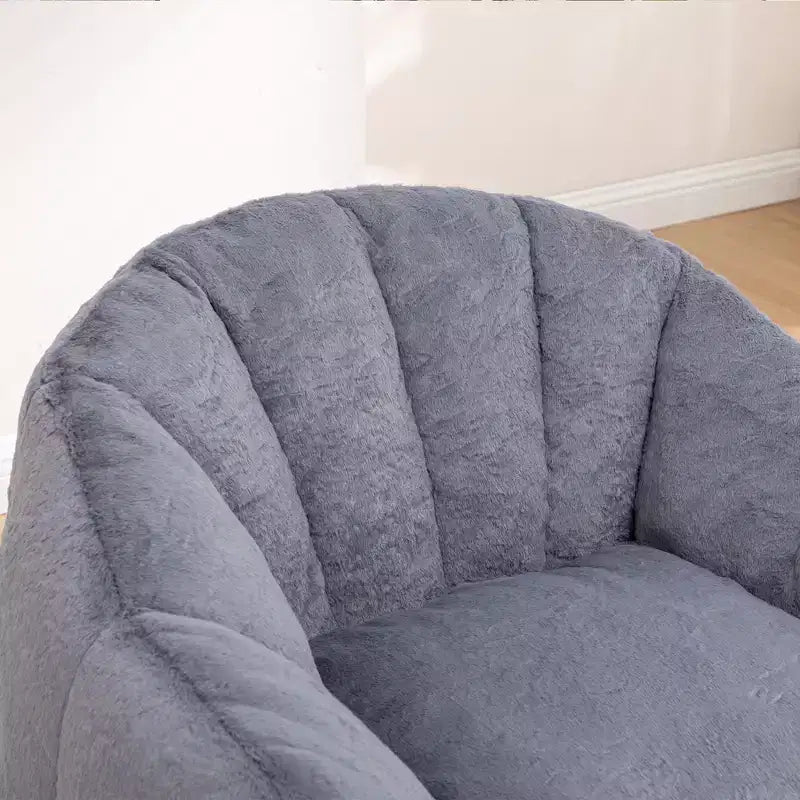 Pouf poire, Canapé pouf avec accoudoirs