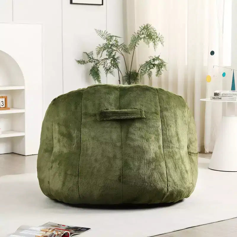 Pouf poire, Canapé pouf avec accoudoirs
