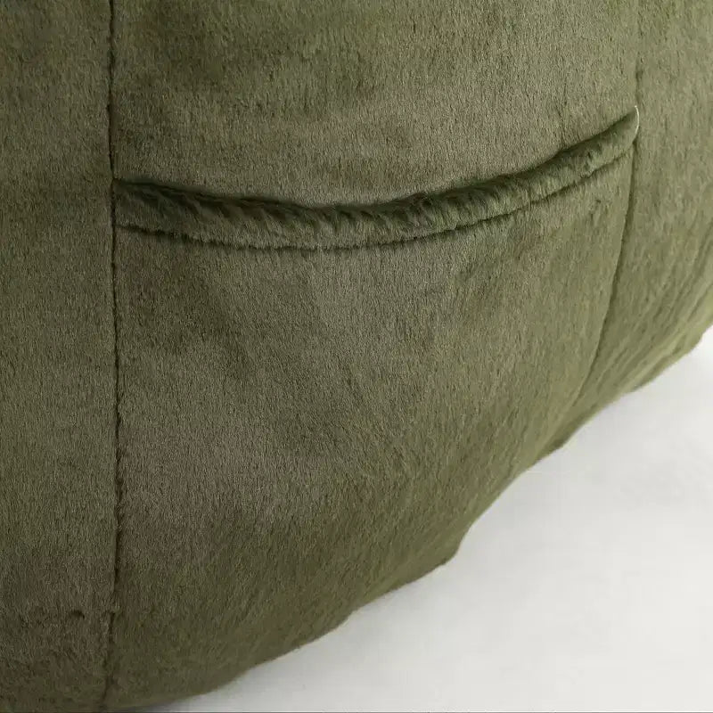 Pouf poire, Canapé pouf avec accoudoirs