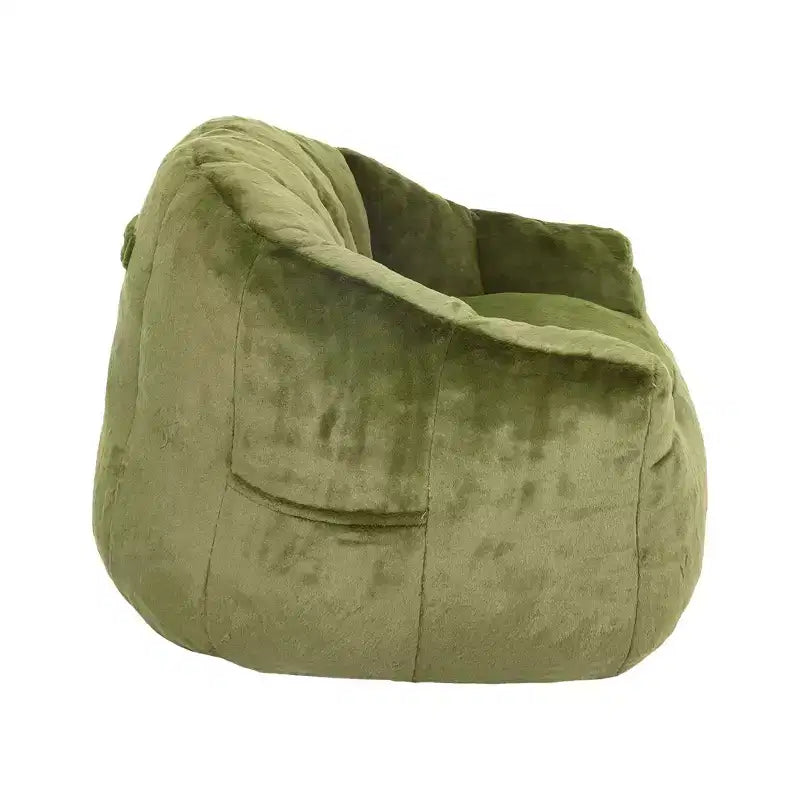 Pouf poire, Canapé pouf avec accoudoirs