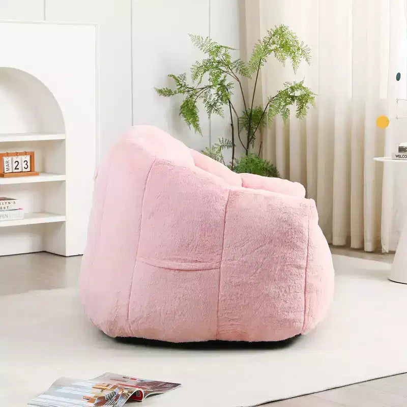Pouf poire, Canapé pouf avec accoudoirs