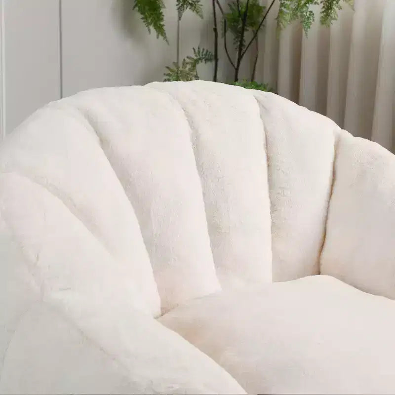 Pouf poire, Canapé pouf avec accoudoirs