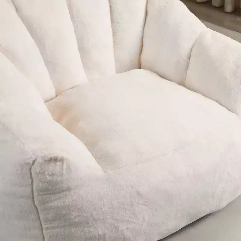 Pouf poire, Canapé pouf avec accoudoirs
