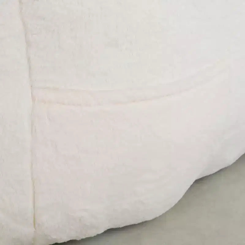 Pouf poire, Canapé pouf avec accoudoirs