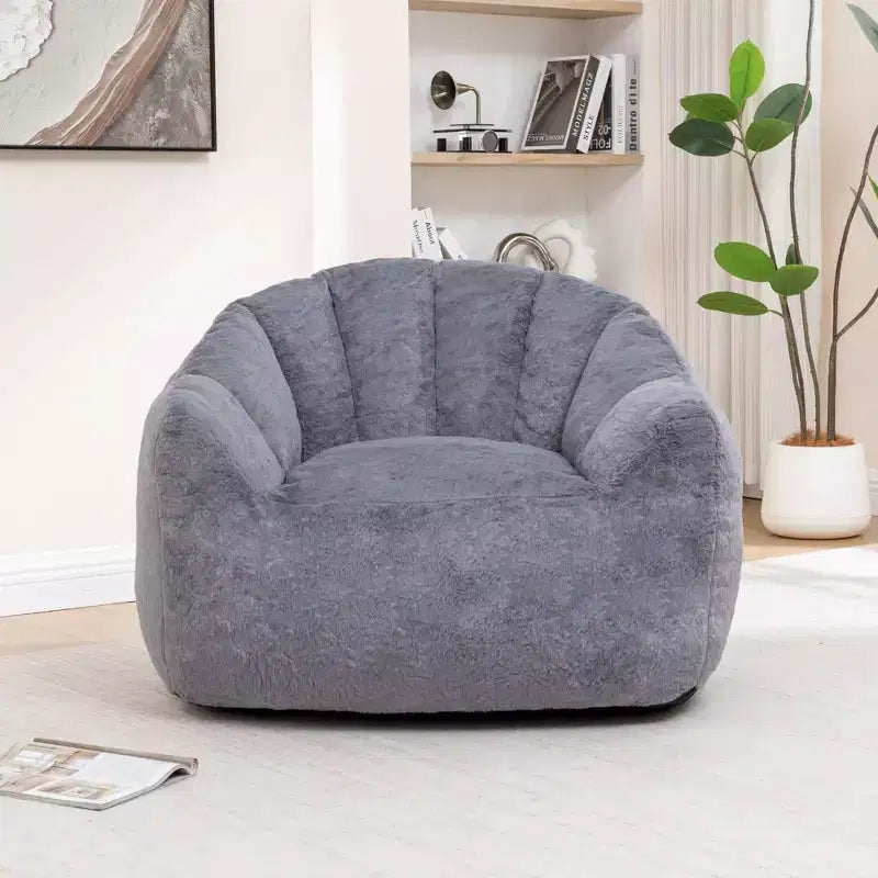 Pouf poire, Canapé pouf avec accoudoirs