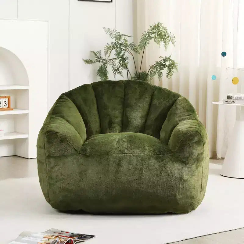 Pouf poire, Canapé pouf avec accoudoirs