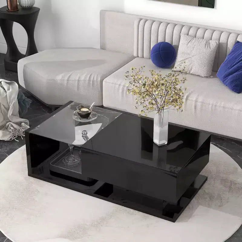 Table basse carrée décorative moderne