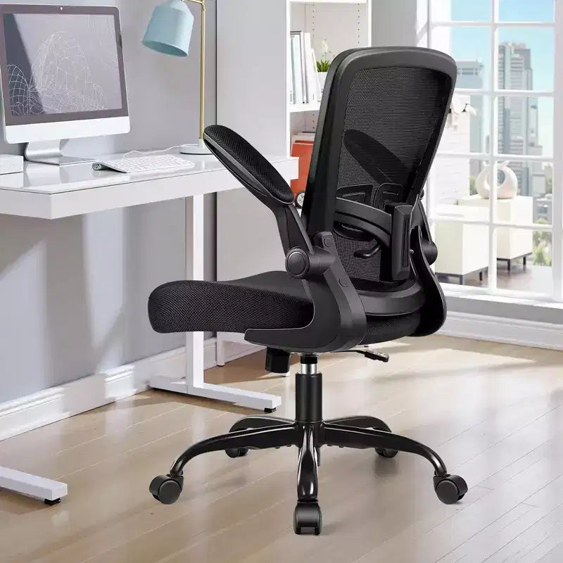 KERDOM Ergonomic Office Chair, Adjustable Lumbar Support, Breathable Mesh Fabric, Durable and Reliable