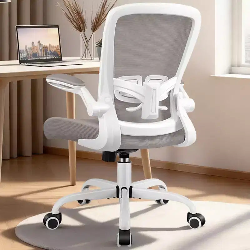 Chaise de bureau ergonomique, support lombaire réglable, tissu en maille respirant, durable et fiable