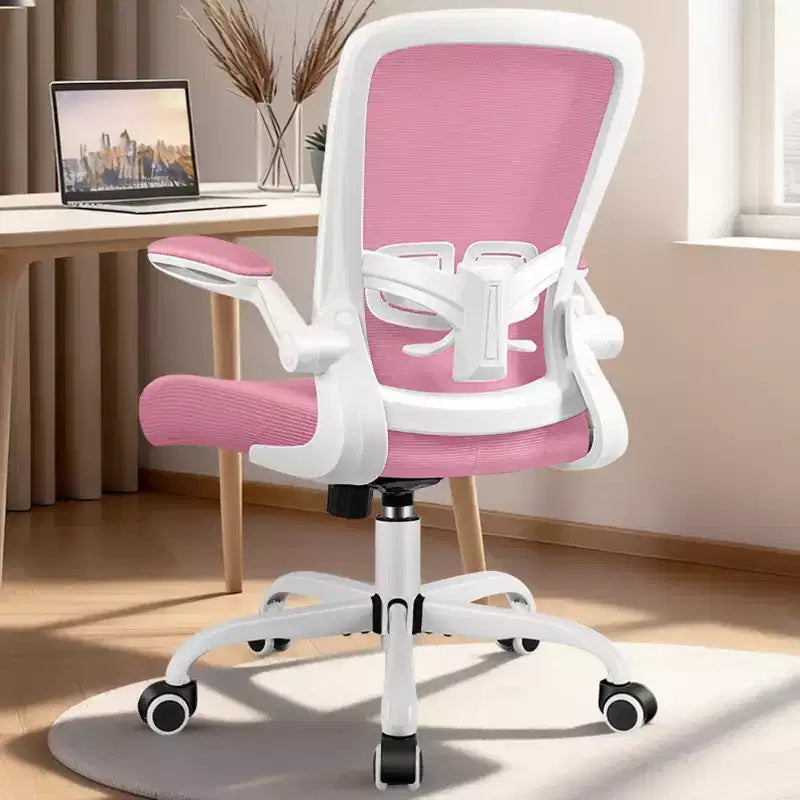 Chaise de bureau ergonomique, support lombaire réglable, tissu en maille respirant, durable et fiable