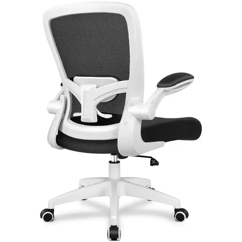 Chaise de bureau ergonomique, support lombaire réglable, tissu en maille respirant, durable et fiable