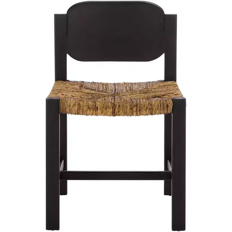 Aristedes Dining Chair - DCH1212 - Banana Natural/Black - Safavieh