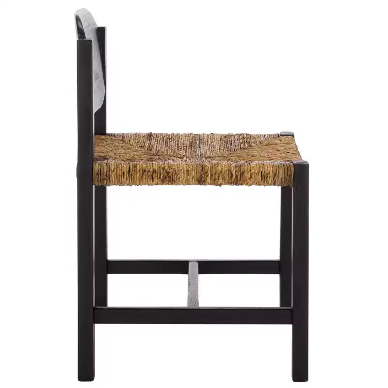 Chaise de salle à manger - Bananier naturel/Noir
