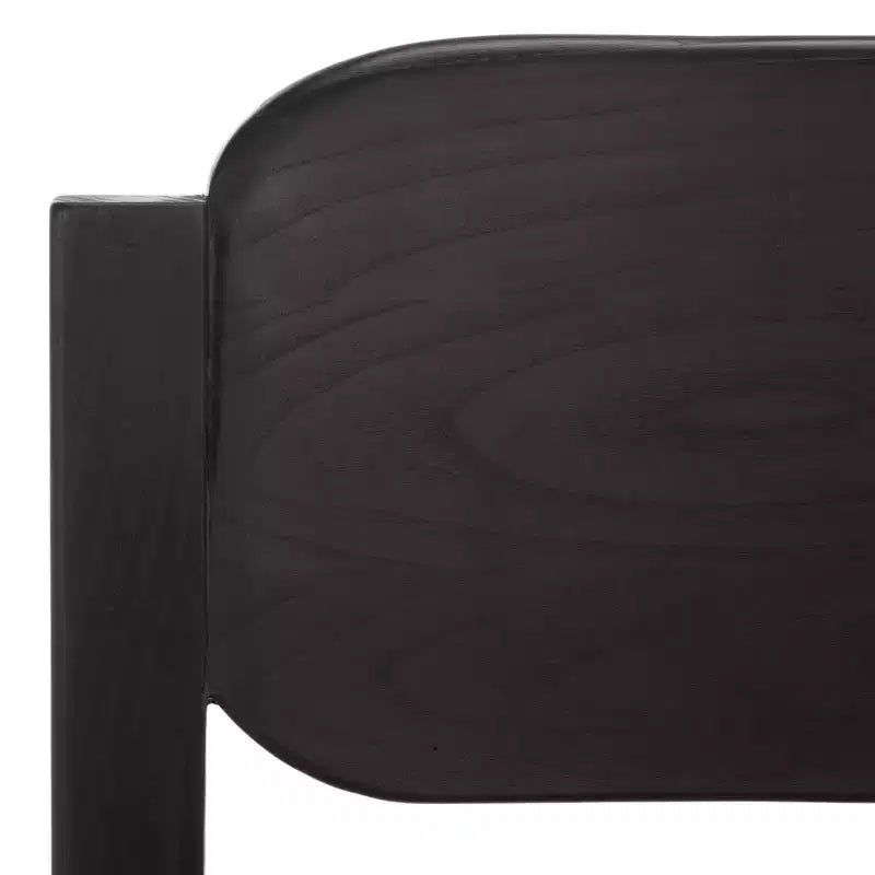 Chaise de salle à manger - Bananier naturel/Noir