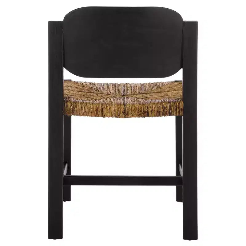 Chaise de salle à manger - Bananier naturel/Noir