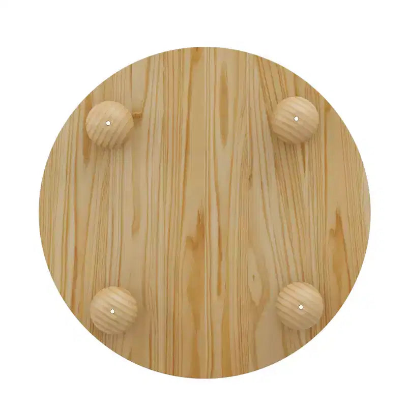 Table Basse Ovale/Ronde Table Centrale Cannelée Table d'Appoint de Canapé Table Basse de Rangement avec Cadre en Bois Massif
