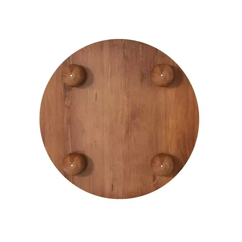 Table Basse Ovale/Ronde Table Centrale Cannelée Table d'Appoint de Canapé Table Basse de Rangement avec Cadre en Bois Massif